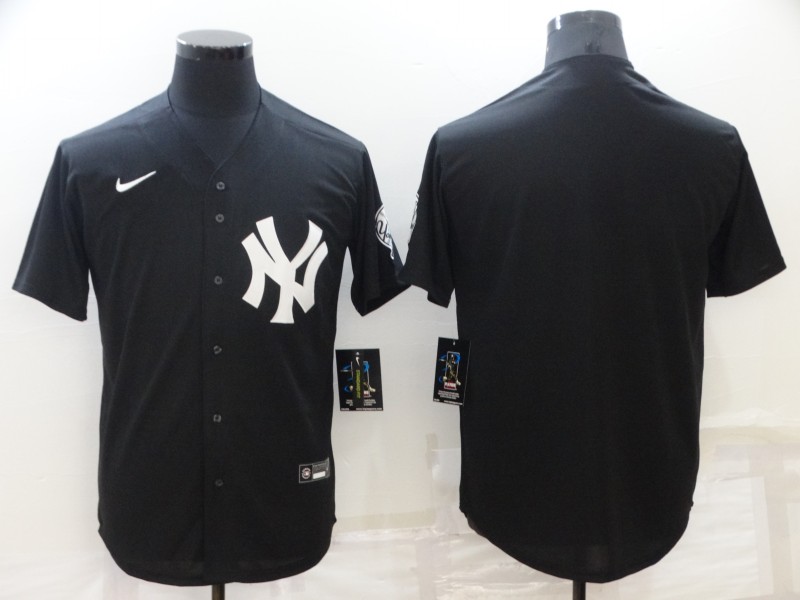 Men New York Yankees Blank Black Game 2022 Nike MLB Jersey->arizona cardinals->NFL Jersey